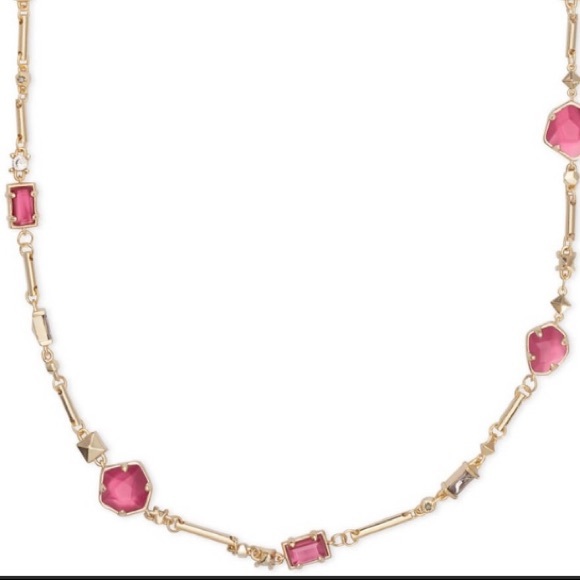 Kendra Scott Jewelry - Kendra Scott Yazmin Gold Long statement Ne…